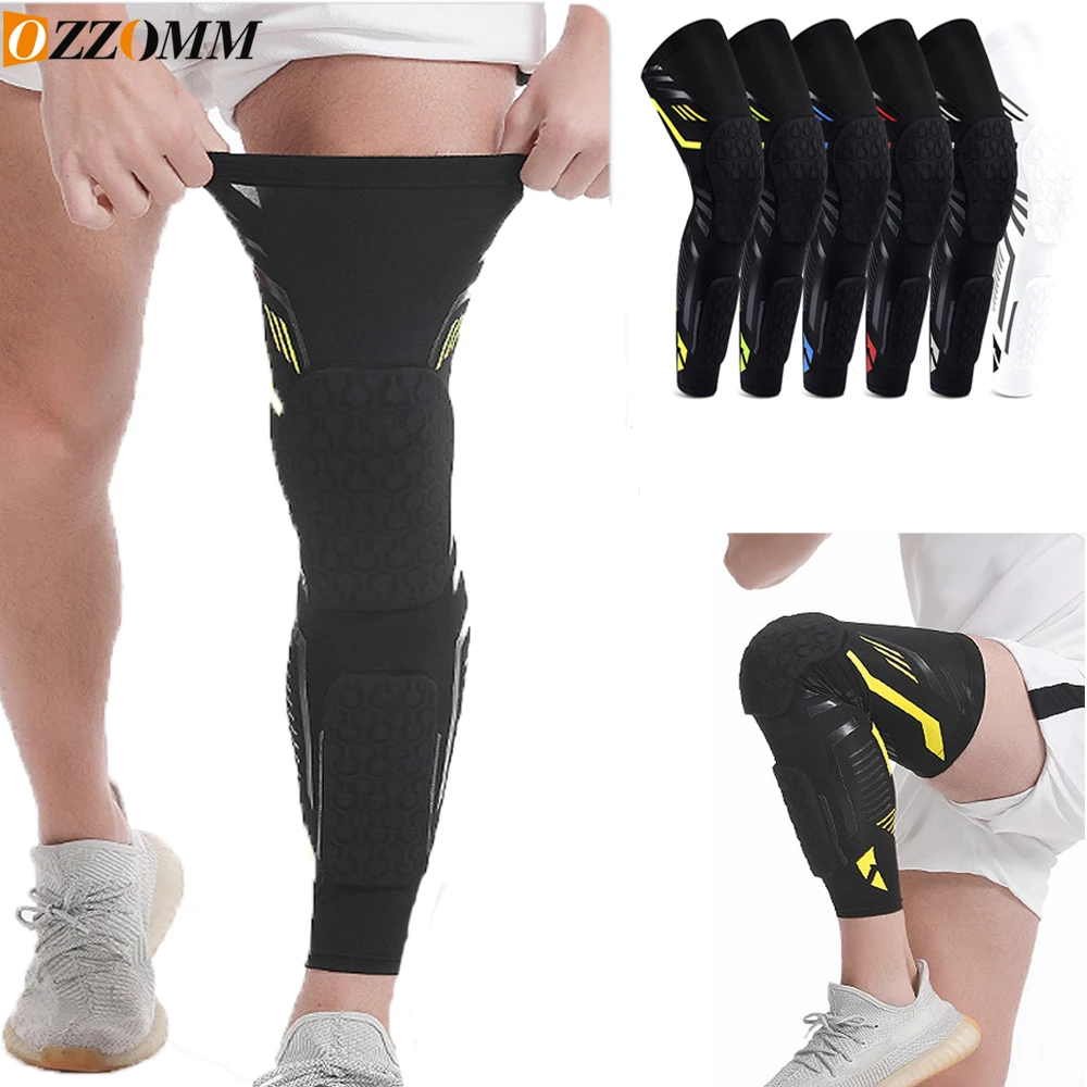 Mtb Elbow Pad - 1 ピースパッド入り膝圧縮スリーブロングレッグスリーブふくらはぎ保護スポーツ用 - サッカー膝パッドすねブレース大人の若者のため