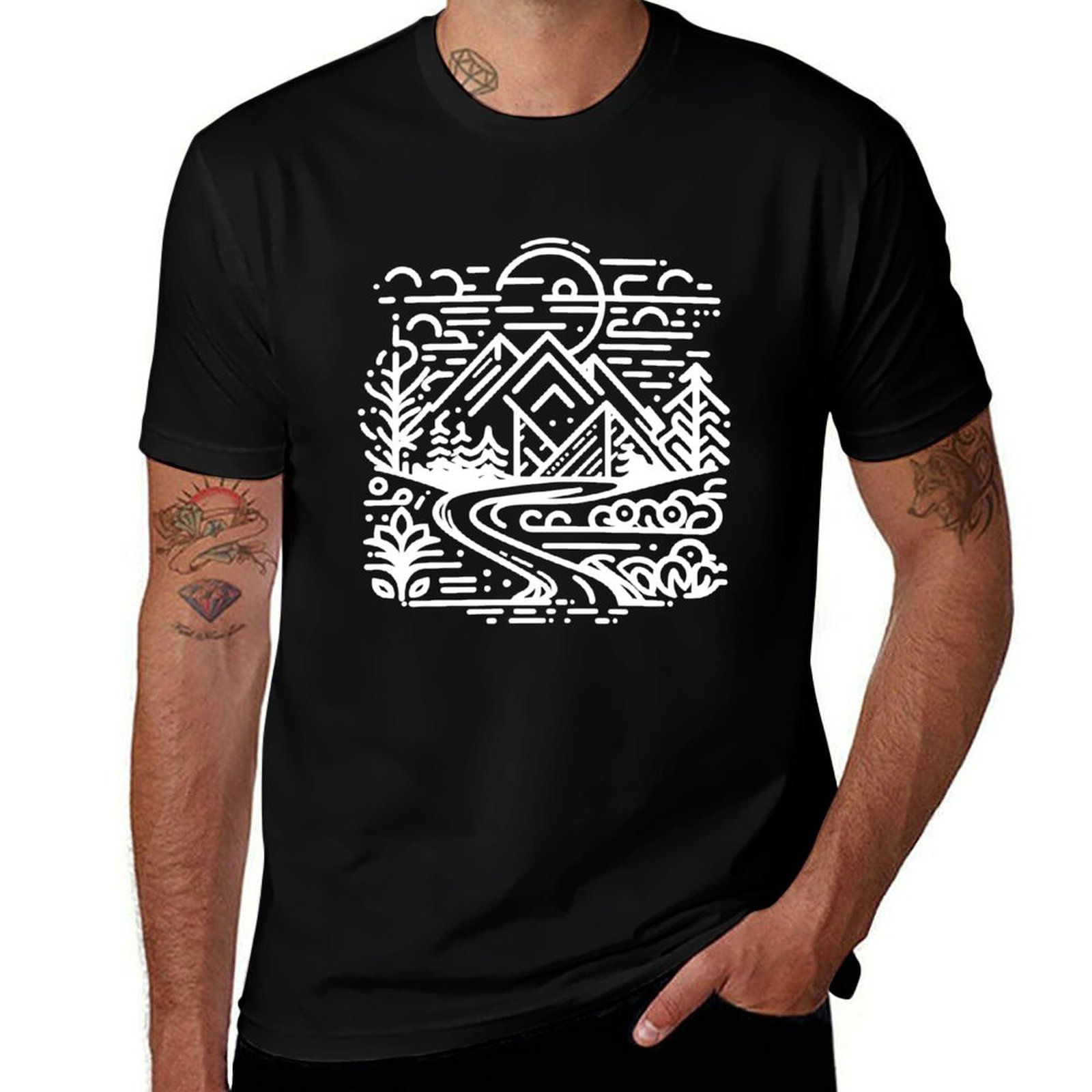 Outdoor Sport Hobbies - マスターオブキャンピング - アウトドアホビーTシャツ 軽量スポーツベーシックTシャツ