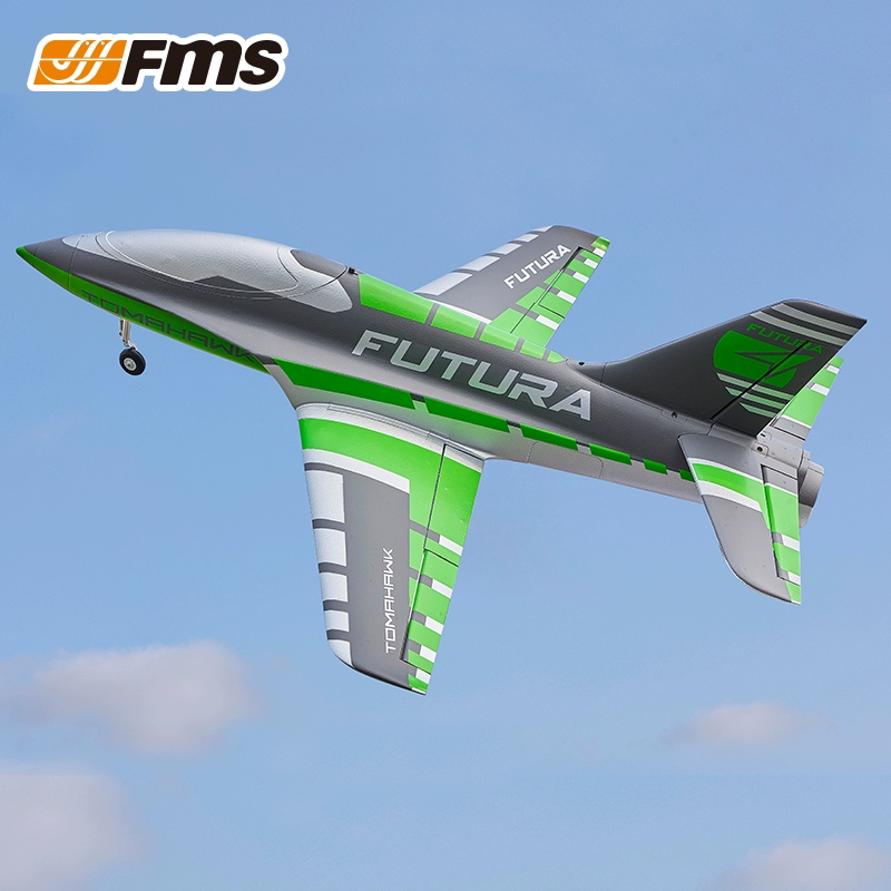 Outdoor Sport Hobbies - FMS RC 飛行機 64 ミリメートルフューチュラトマホークフラップスポーツトレーナーダクトファン EDF
