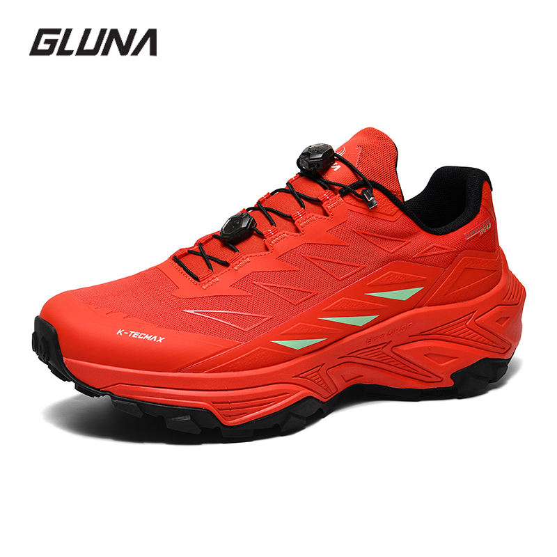 Outdoor Sport Court - Gluna-男性と女性のための防水レザースニーカー,ハイキングシューズ,ランニング,アウトドア,ウォーキング,スポーツ,ジョギング