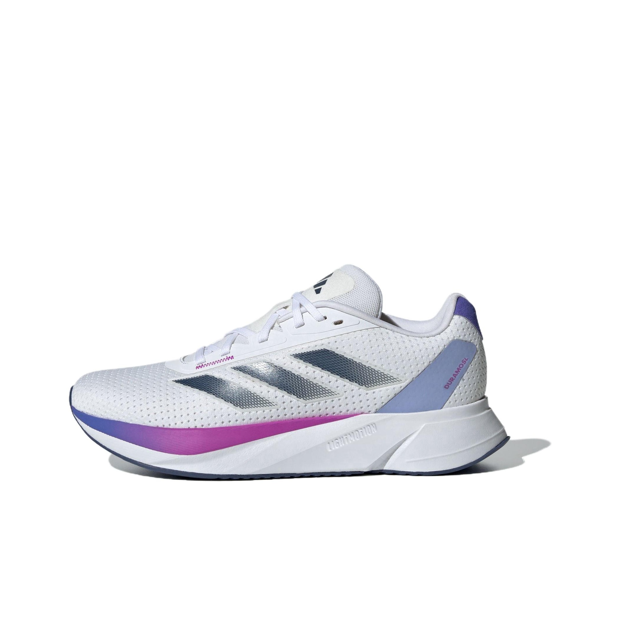 Adidas Shoes Duramo Sl - アディダス デュラモ SL 快適な滑り止め耐摩耗性ロートップランニングシューズ レディース ホワイト
