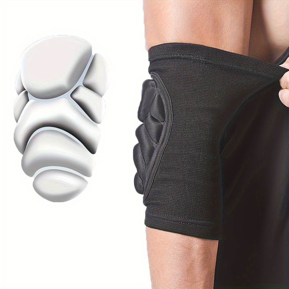 男性と女性のためのプロフェッショナル膝肘パッド2個、厚い衝撃 - Mtb Elbow Pad のレビューと価格