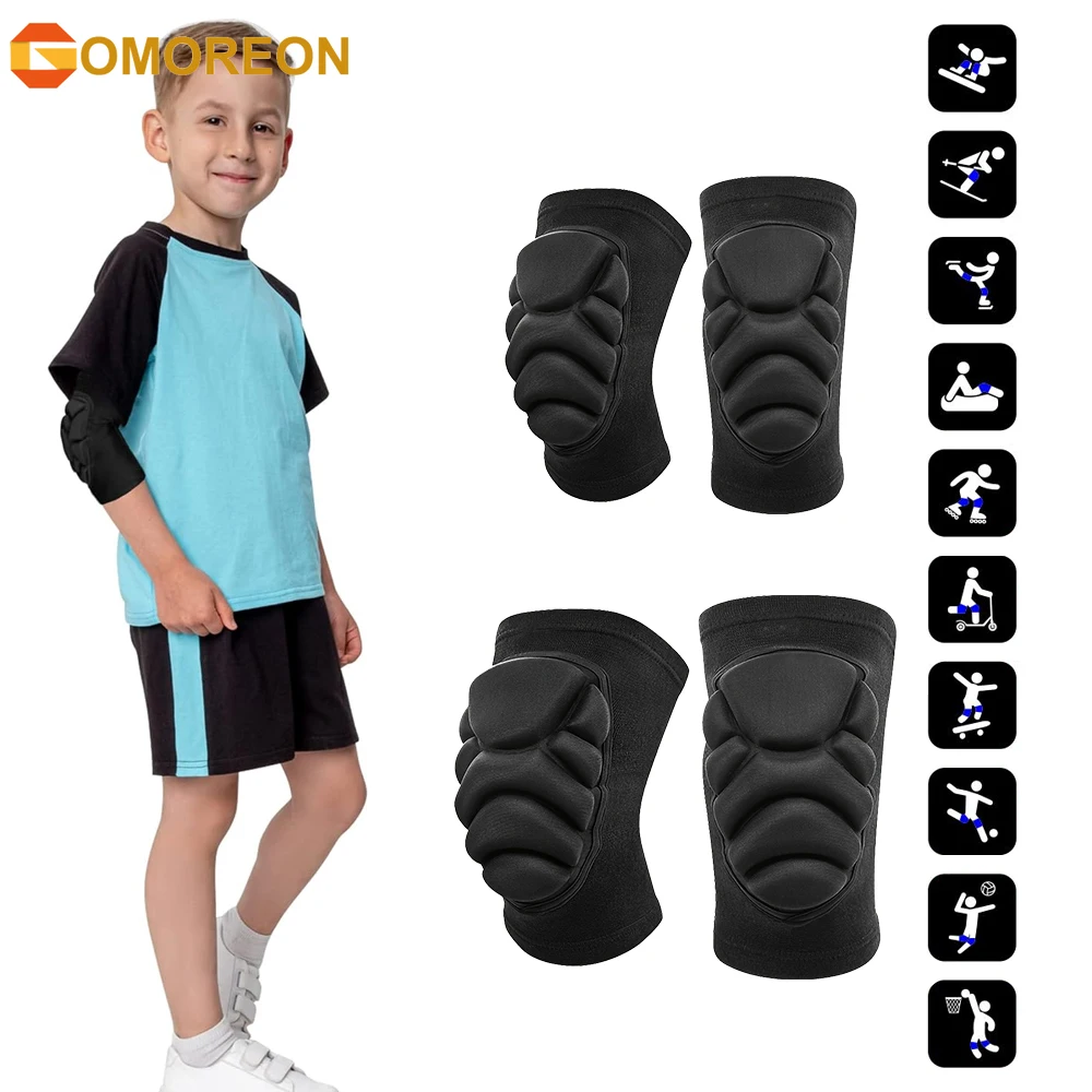 子供用膝と肘パッド ハニカム圧縮スリーブパッド ガード スポ - Mtb Elbow Pad のレビューと価格