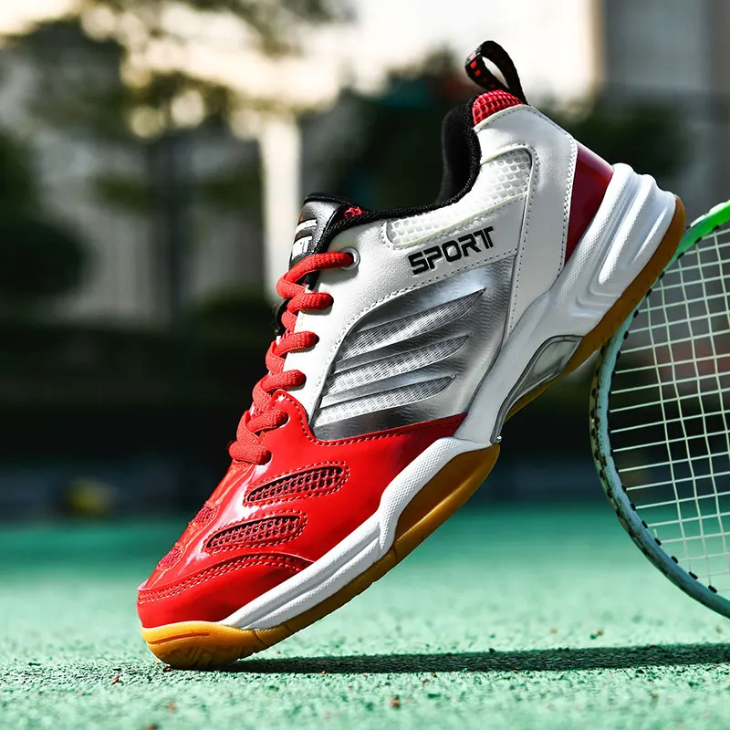 屋外男性テニスシューズコートバドミントンスニーカートレーニン - Outdoor Sport Court のレビューと価格