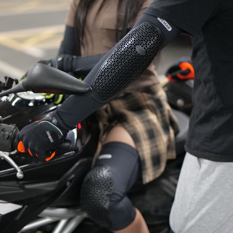 通気性のあるアイスシルク製サマー膝肘パッド、落下防止、速乾性 - Mtb Elbow Pad のレビューと価格