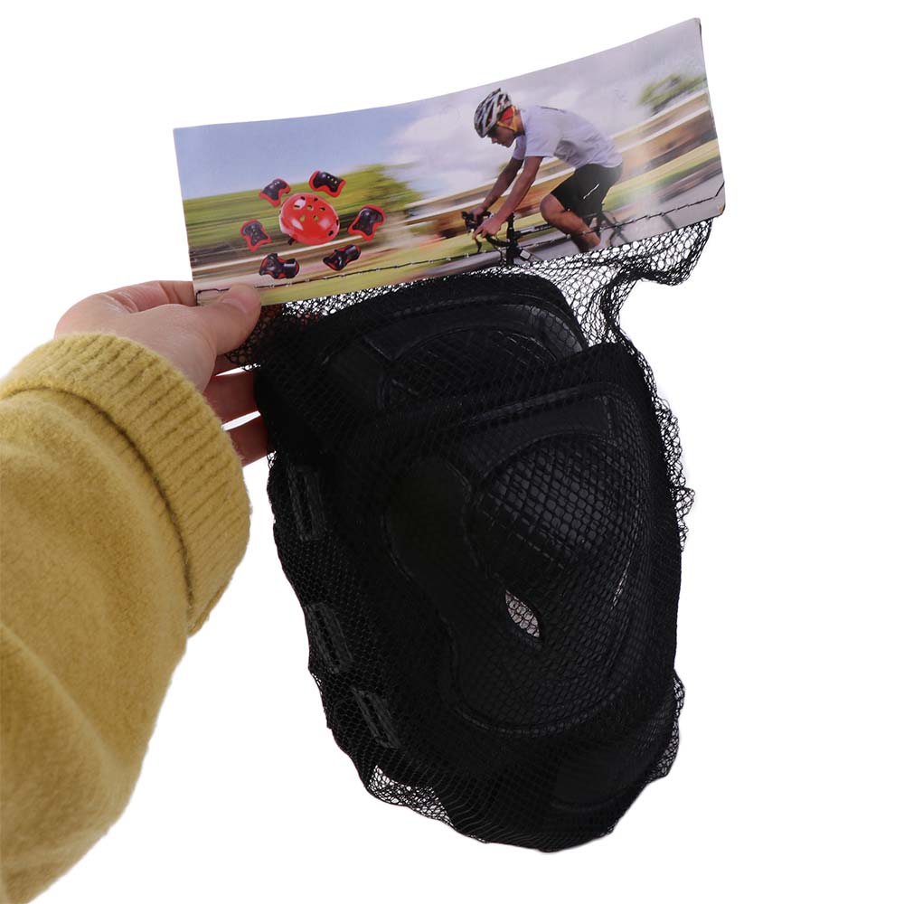6 ピース/セット膝&肘&手のひらスケートボード保護具厚くて - Mtb Elbow Pad のレビューと価格
