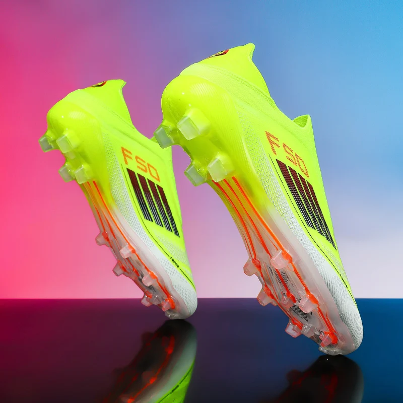新しい男性サッカーシューズプロフェッショナルトレーニングシュ - Outdoor Sport Court のレビューと価格