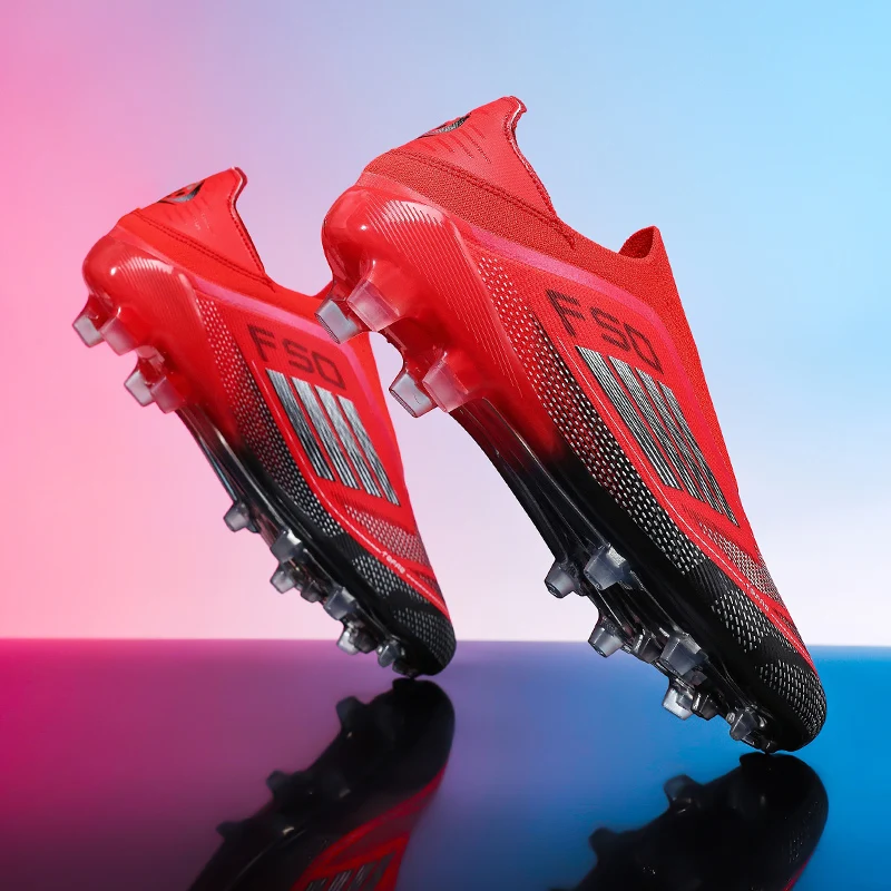 新しい男性サッカーシューズプロフェッショナルトレーニングシュ - Outdoor Sport Court のレビューと価格