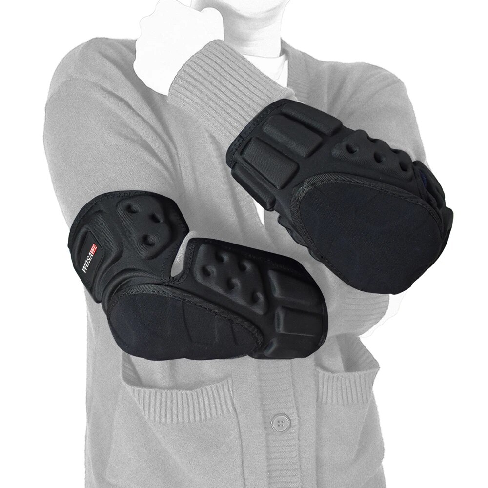 Woswe mtbオートバイ膝プロテクターモトクロススノーボ - Mtb Elbow Pad のレビューと価格