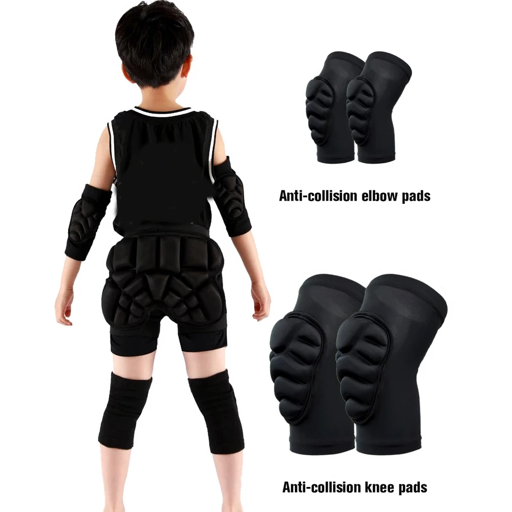1 ペア厚いスポンジ膝パッド肘袖回避スポーツニーパッドサッカ - Mtb Elbow Pad のレビューと価格